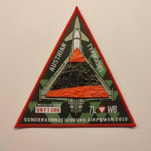 Sonderabzeichen Eurofighter Airpower19; 7L-WB; Limited Edition 087/150