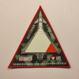 Sonderabzeichen Eurofighter Airpower19; 7L-WB; Limited Edition 086/150