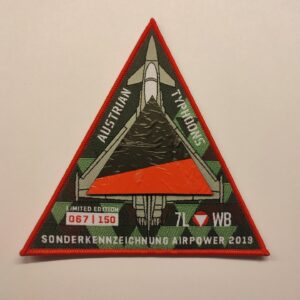 Sonderabzeichen Eurofighter Airpower19; 7L-WB; Limited Edition 067/150