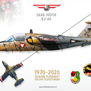 Profile-Print SAAB 105 BJ-40 "Golden Tiger"