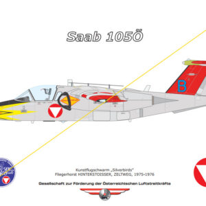 Profile-Print Saab 105 Silverbirds